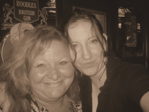 Me and my karaoke mama